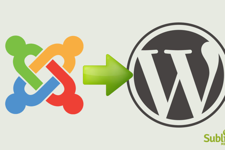 Joomla to WordPress